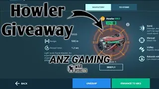 War Robots 7 HOWLER weapons giveaway for subscribers #WRwinHowler