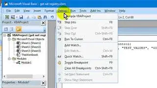 ⚡ Excel VBA 🔥 Read & Write Settings In Windows Registry 