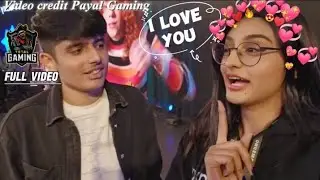 @TotalGaming093 Reaction On Meet @PAYALGAMING 💝🔥 !!