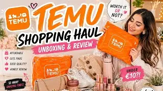 Temu Shopping Haul in Germany | Affordable Finds & Trendy Buys!