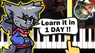 Friday Night Funkin vs Kapi  - Beathoven OST - EASY Piano tutorial