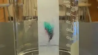 Color Separation of a Washable Marker (sped-up)