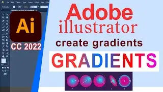Gradient in adobe illustrator|create text gradient|
