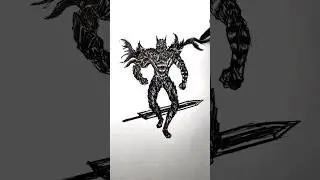 stickman to guts armor #drawing #art #berserk