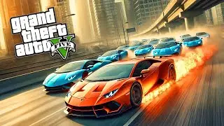 GTA 5 - 20 CARS vs 1 CAR! (Impossible!!)