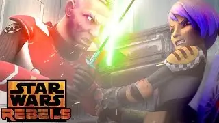 Sabine vs. Gar Saxon | Star Wars Rebels | Disney XD