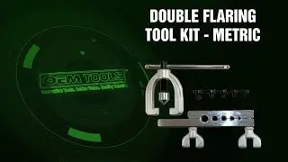 OEMTOOLS 27012 Double Flaring Tool Kit Metric