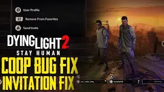 Dying Light 2 | ONLINE CO-OP FIX | INVITATION FIX