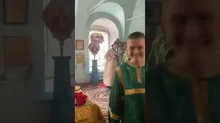 Великий прокимен ! 15 лет пономарь ! Голос !
