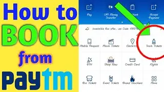 How to book train tickets online in paytm || Techscheme ||Train k ticket online kaise book karte hai