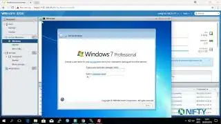 VM installation on vmware ESXi 6
