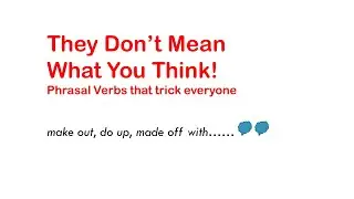 Learn Advanced English Phrasal Verbs with Examples | Useful Phrasal Verbs  #phrasalverbs