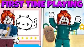I Played Roblox For The First Time ✨