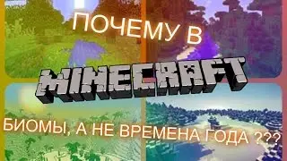 ПОЧЕМУ В MINECRAFT БИОМЫ, А НЕ ВРЕМЕНА ГОДА ???