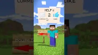 HELP Herobrine Build House VS Barbie & Ken (Bones - Imagine Dragons)  