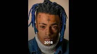 Xxxtentacion throughout the years 💝💫 “2018 - 2012" #ytshorts #evolution #xxxtentacion #viral #sad
