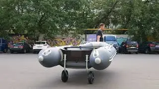 Транцевые колеса быстросъемные для НДНД 260мм бескамерные