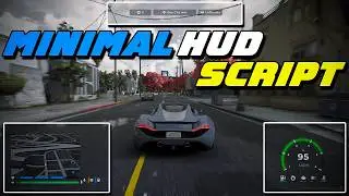 Free Minimal HUD Script | New FiveM HUD Script | QBCore/ESX | FiveM Tutorial 