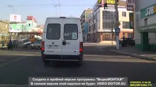 ДТП с автокраном Чита 27 02 2015