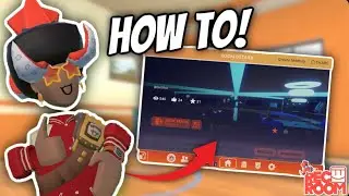 How To Get A GLITCHED Dark UI! | Rec Room Tutorial