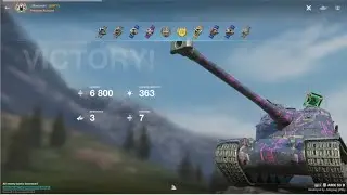 AMX 50 B • 6800 DMG • WOT BLITZ