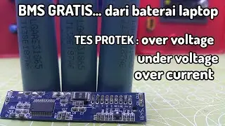 BMS 3S DARI BEKAS BATERAI LAPTOP