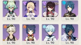 3.2 Spiral Abyss Floor 12 - 4 Star Characters & Weapons ｜ Genshin Impact