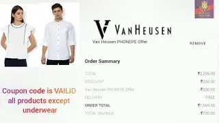 Ven Heusen Offer Discount on Website + App