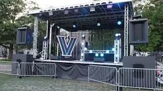 Concert Stage Production for Villanova University | Lehigh Valley Events & Productions LLC