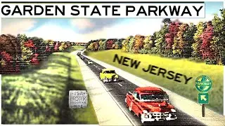 New Jersey's Most Beautiful Road  ❤️  Exit Zero to New York | The Garden State Parkway Explained