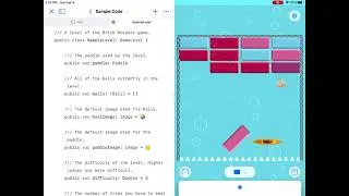 swift playground brick breaker