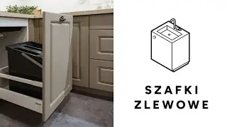 SZAFKA ZLEWOWA / szuflada z blendą (BLUM Tandembox + system servo drive)