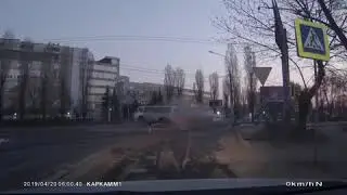 авария Воронеж КИА и ПАЗ