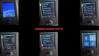 How to fix a bricked Ender 3 V3 SE (loud Navaismo 1098 features)