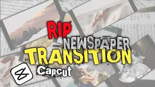 Paper Rip Transition | Tear papers Transition in Capcut | CapCut video editing Tutorial