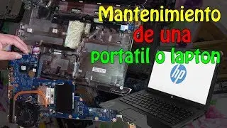●○ Como hacer un mantenimiento a una laptop ○● |Franklin Tecnologia Sd|