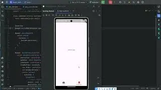 1 flutter app lokal show the  page jobs and bookmarks