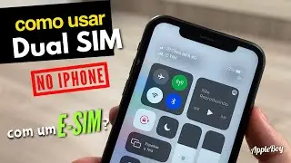 Como CONFIGURAR e ATIVAR um Chip e-SIM no iPhone?...  (+ DICAS extras CONTRA ROUBO)