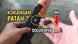 Membuat Kokangan Kayu D'Cobra Ak47. Lebih kuat dari Aslinya.