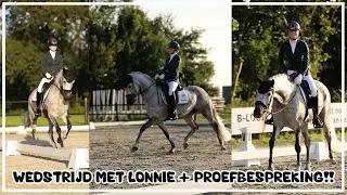 WEDSTRIJD MET LONDEN + PROEFBESPREKING!!! 🥰🤩 #joanneneidhoferhorses #vlog372
