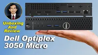Dell Optiplex 3050 Micro Mini PC Unboxing And Review  And ONTEN Gigabit USB Lan Card