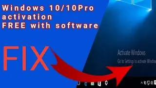 Windows 10/10Pro activation software Free
