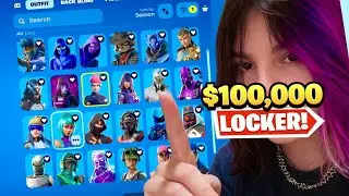 Sprkler’s STACKED Fortnite Locker tour! All exclusive skins!? 