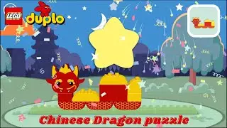 LEGO Duplo Chinese Dragon puzzle #lego #sarayut2001