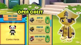 Tag With  Cap,n Midas Ryan Open All Chest And Unlock New Combo Panda ,New Van