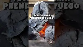 TÉCNICA PARA PRENDER EL FUEGO 🔥 #asado #argentina #fuego