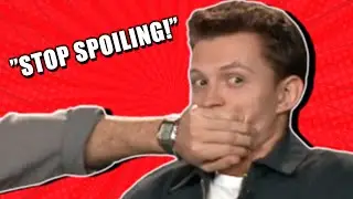 tom holland spoiling marvel movies for 13 minutes straight