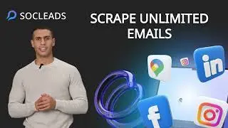 How to Extract (Scrape) Emails From Instagram, Facebook, LinkedIn and Google Maps with SocLeads