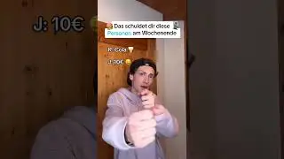 Das schuldet dir diese Personen am Wochenende #foryou #youtubeshorts #noctan