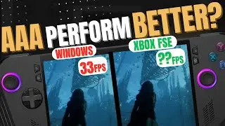 Do AAA games PERFORM BETTER in Xbox Full Screen Experience?
